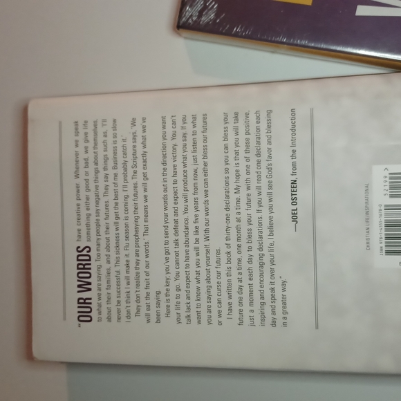 Joel Osteen books -  I declare book and the power of your words new dvd - Picture 2 of 6
